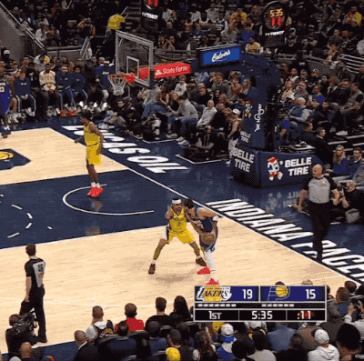 湖人险胜步行者 詹姆斯23+9+9东契奇43分追平哈登