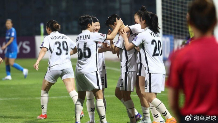 水原女足爆冷4-0淘汰卫冕冠军武汉江大晋级亚冠