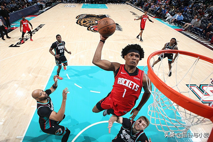 火箭力克灰熊阿门爆发助队登顶西部第六