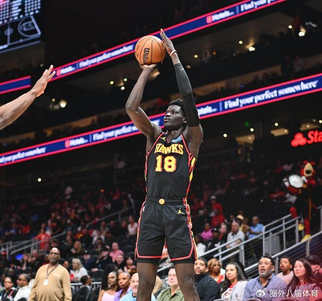 老鹰双杀国王！杰伦约翰逊26+10+5率队狂胜10分